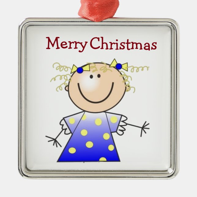 ***LITTLE GIRL'S*** CHRISTMAS ORNAMENT (Front)