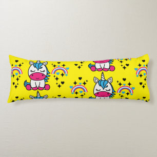 Little Girls Unicorn Pony Body Pillow