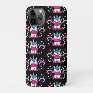 Little Girls Unicorn Pony iPhone 11 Pro Case