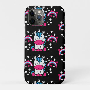 Little Girls Unicorn Pony iPhone 11 Pro Case