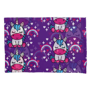 Little Girls Unicorn Pony Pillowcase