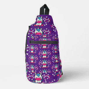 Little Girls Unicorn Pony Sling Bag