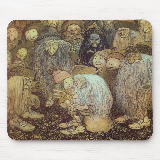 Little Gnome Boy Mouse Pad (Front)