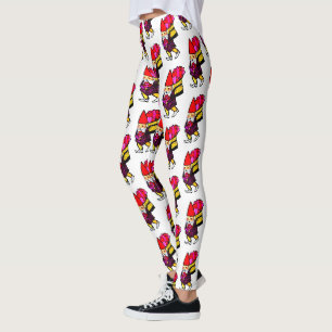 LITTLE GNOME BRINGING LOVE leggings