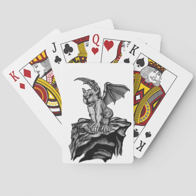 Little Golem Gargoyle Playing Cards (Back)