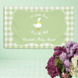 Little Goose Baby Shower Banner