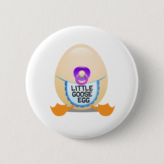 Little Goose Egg Games 2 Inch Round Button (Front)