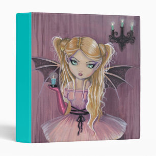 Little Gothic Pink Vampire Binder