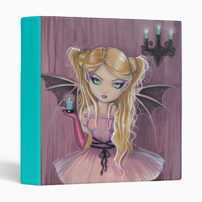 Little Gothic Pink Vampire Binder (Front/Spine)