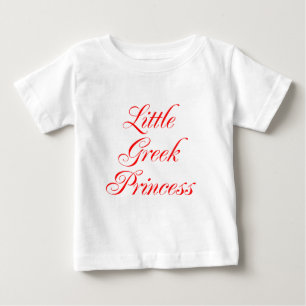 Little Greek Princess Baby T-Shirt