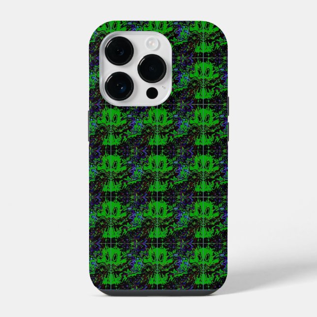 Little green Devil iPhone Case (Back)