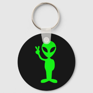 Little Green Man Keychain