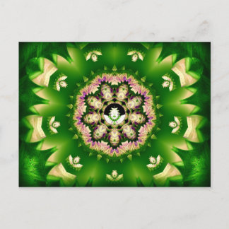 Little Green Man Postcard