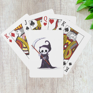 Little Grim Reaper Playing Cards