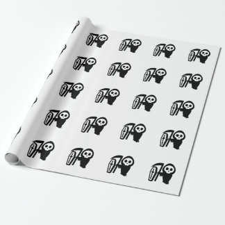 LITTLE GRIM REAPER WRAPPING PAPER