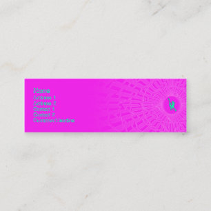 Little Guitar Man - Skinny Mini Business Card