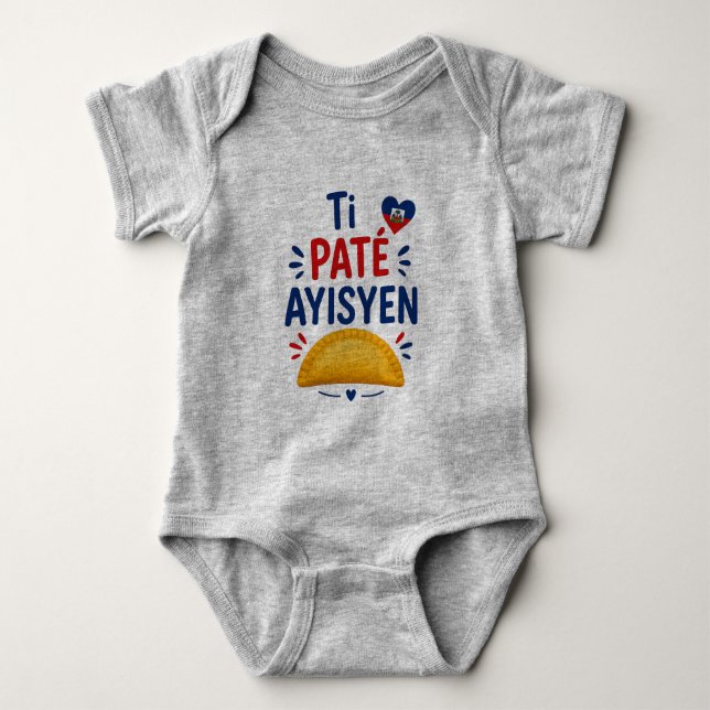 Little Haitian Patty Bodysuit (Front)