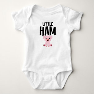Little Ham Cute Pig Piglet Baby Bodysuit