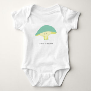 Little Happy Mushroom Baby Bodysuit