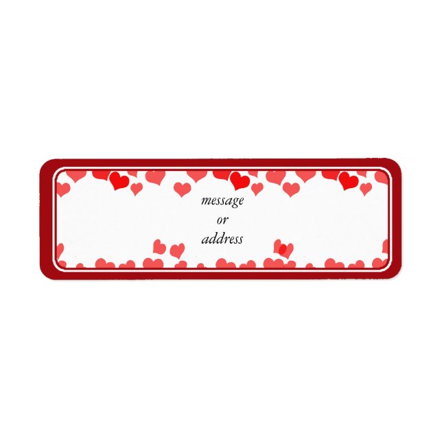 Little Hearts - Add Your Message (Front)