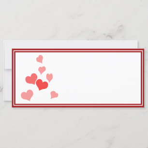 Little Hearts (Add Your Text & Background Colour)