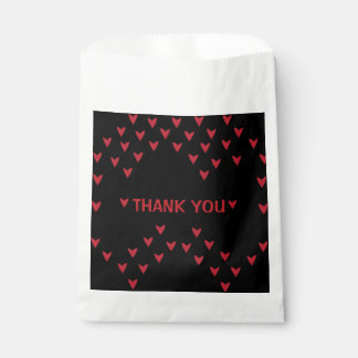 little hearts  favour bag