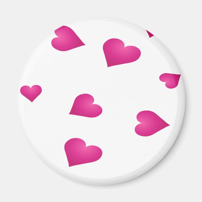 little hearts magnet (Front)
