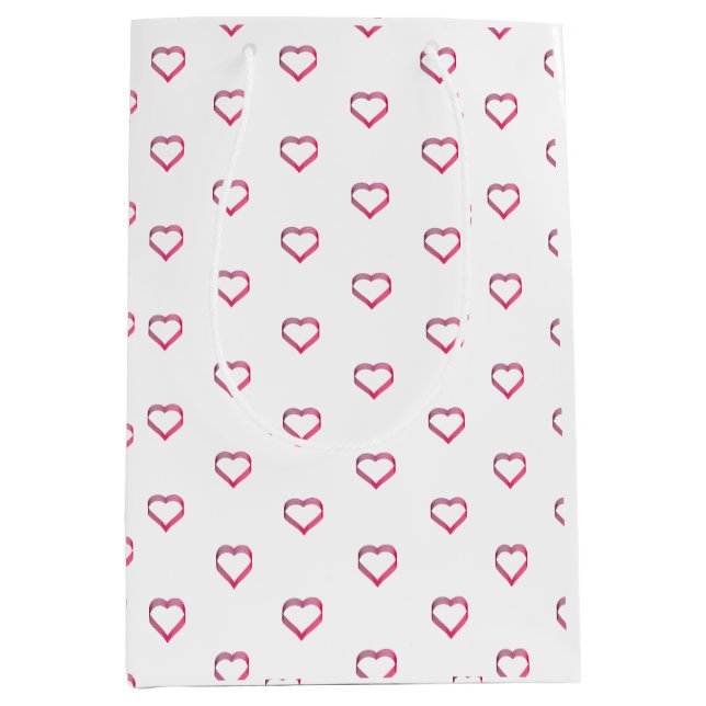 little hearts medium gift bag (Front)