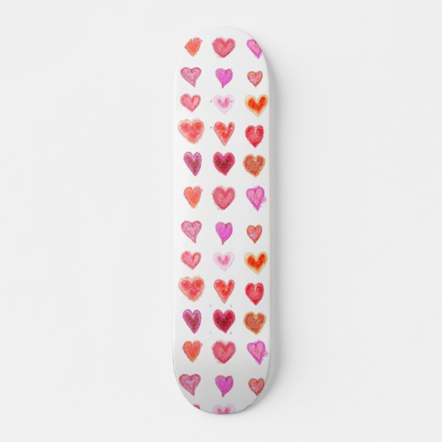 Little hearts skateboard (Front)