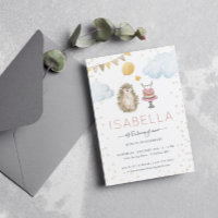 Little Hedgehog First Birthday Party