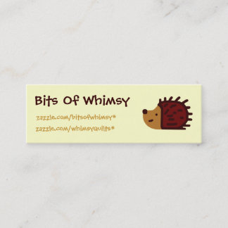 Little Hedgehog! Mini Business Card