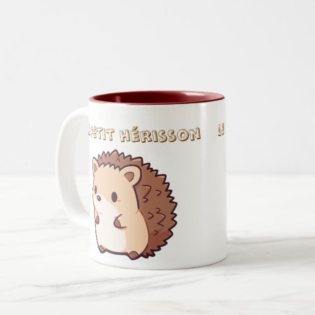 Little Hedgehog Mug  (Front Left)