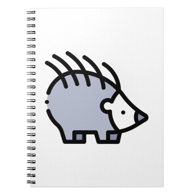 Little Hedgehog Notebook (Front)