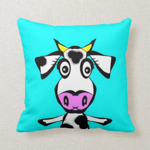 Little Heifer Throw Pillow