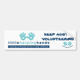 Little Helping Hands Bumper Sticker
