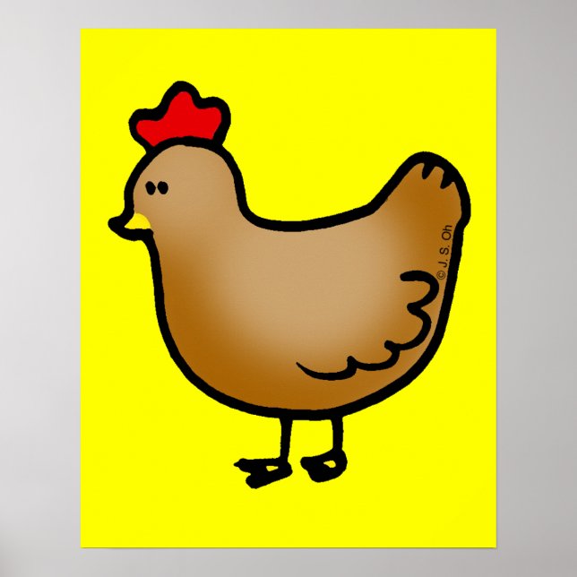 Little hen poster (Front)