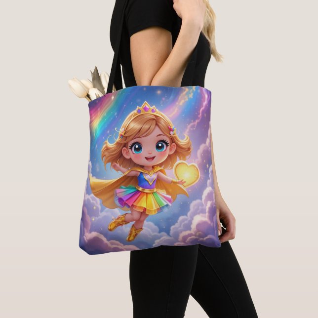 Little Hero, Big Dreams Tote Bag (Close Up)