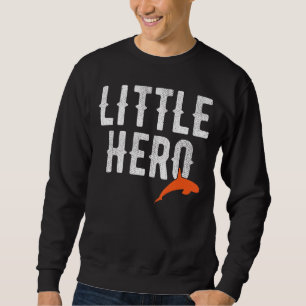 Little Hero Cute Animal Orca Sweatshirt