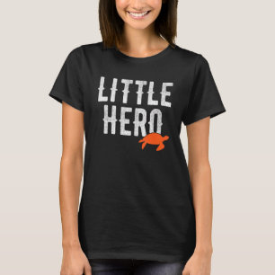 Little Hero Cute Animal Turtle T-Shirt