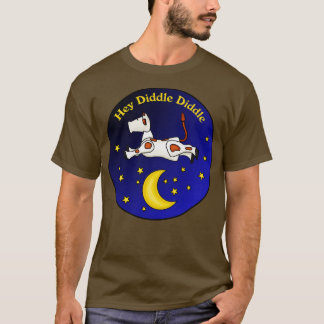 Little Hey Diddle Diddle Cow T-Shirt