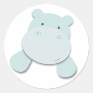 Little Hippo   Stickers