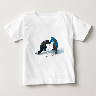 Little hockey players baby T-Shirt