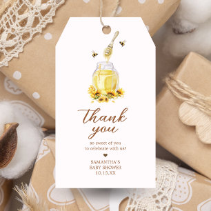 Little Honey Baby Shower Favor Tags