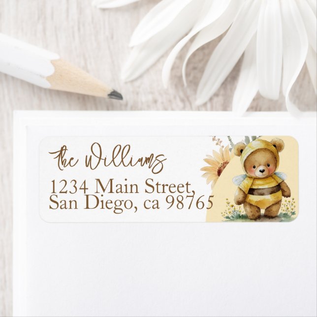 Little honey Bee Bear Baby Shower (Insitu)