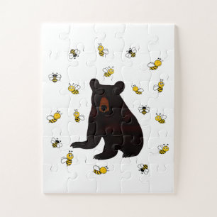 Little Honey Bee Bear Jigsaw Puzzle