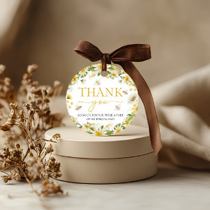 Little Honey Bee Birthday Favor Tags