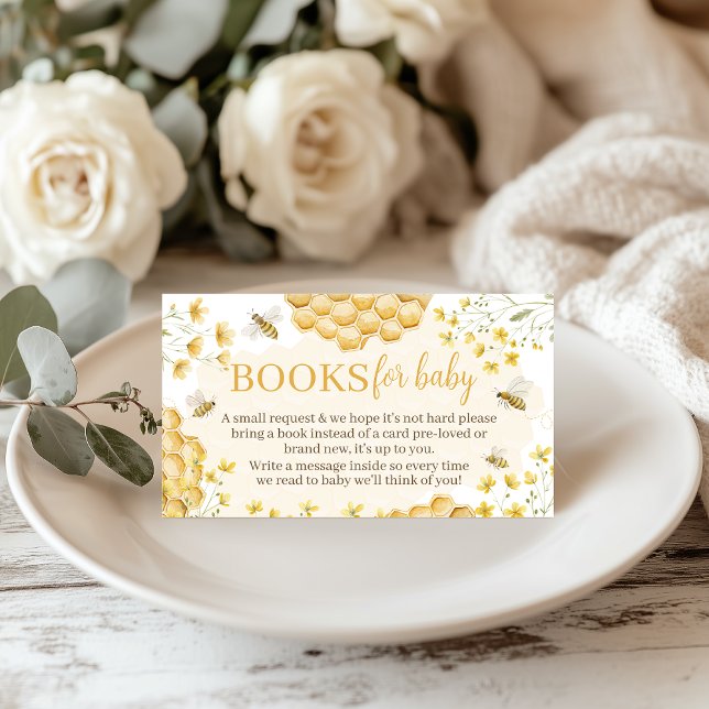 Little Honey  Books for Baby Card (Creator Uploaded)