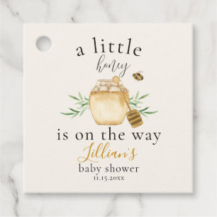 Little Honey On The Way Bee Baby Shower Favour Tag