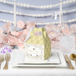 Little Honey Wildflower Bee Baby Shower Favor Box