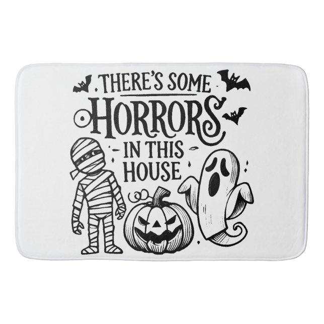 Little Horrors Bath Mat (Front)